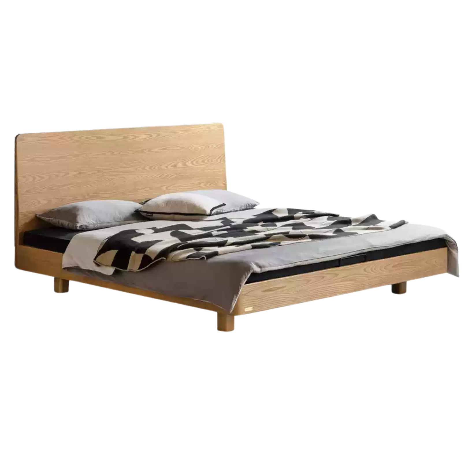 Ash Solid Wood Multi Functional Suspended Bed