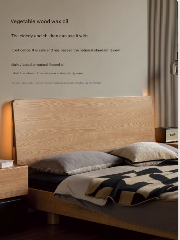 Ash Solid Wood Multi functional Suspended Bed
