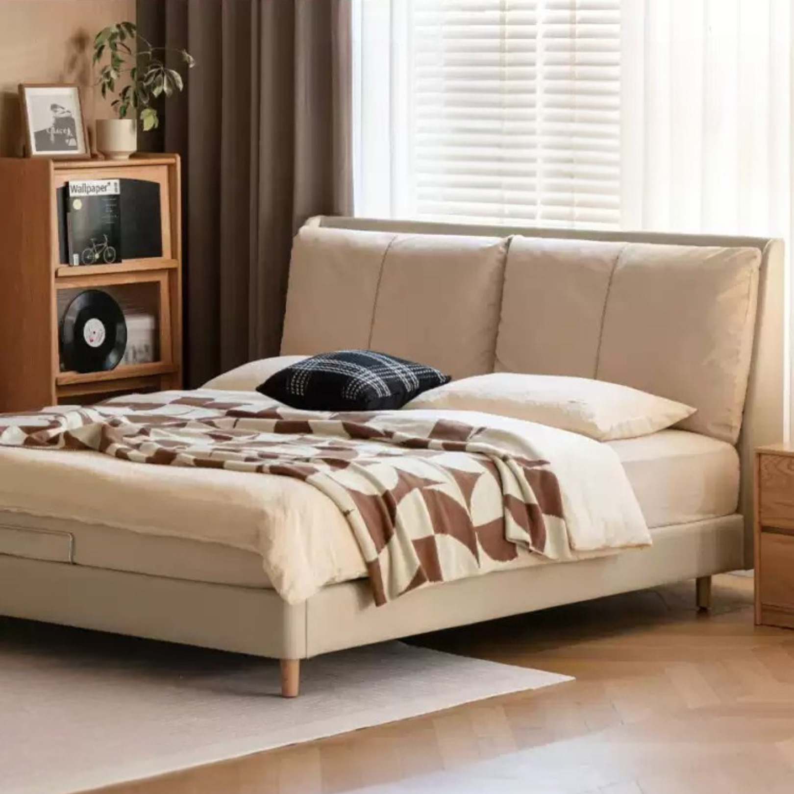 Fabric Bed with Removable Washable Covers
