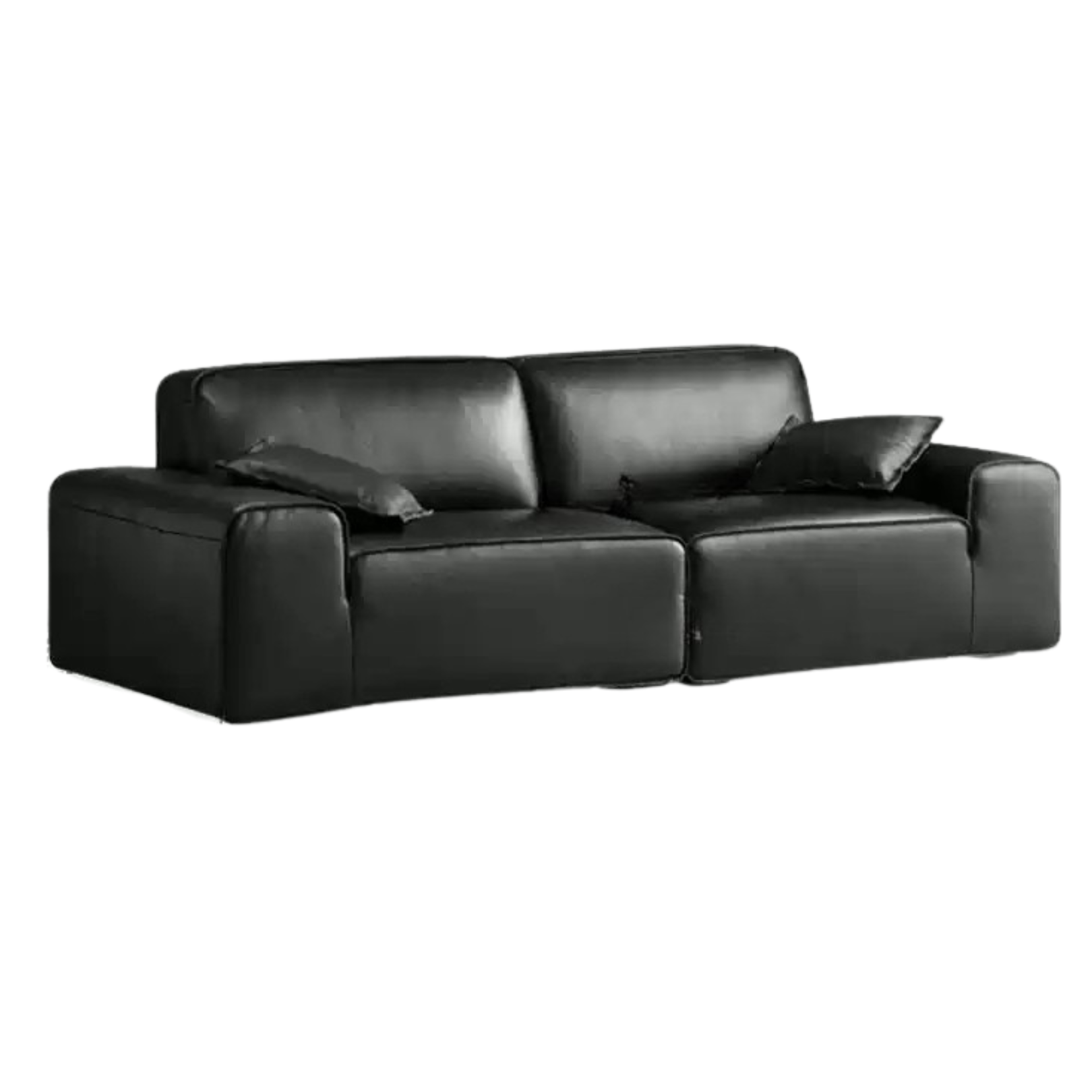 Genuine Leather Modern Minimalist Sofa