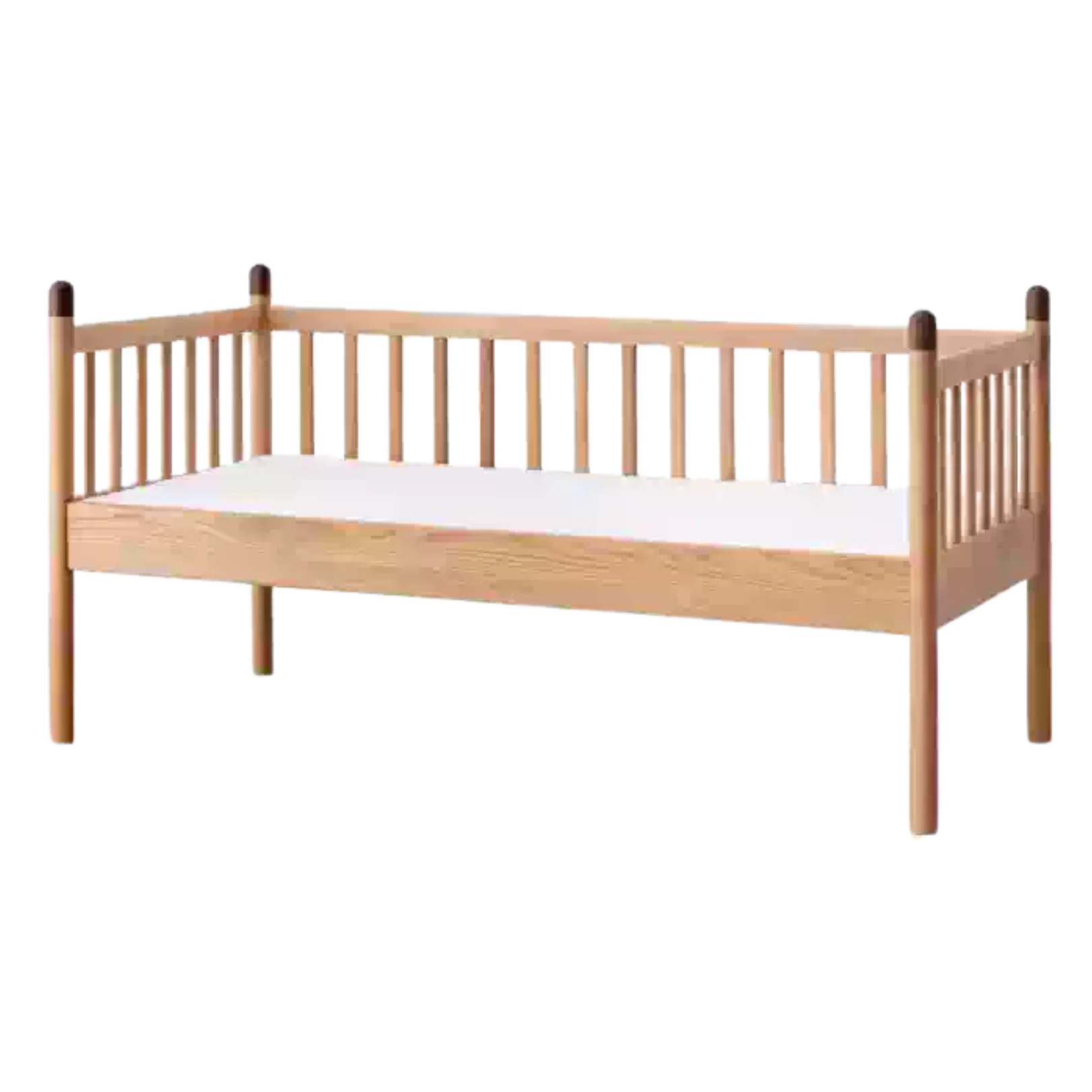 Oak Solid Wood Multi-functional Toddler Bed