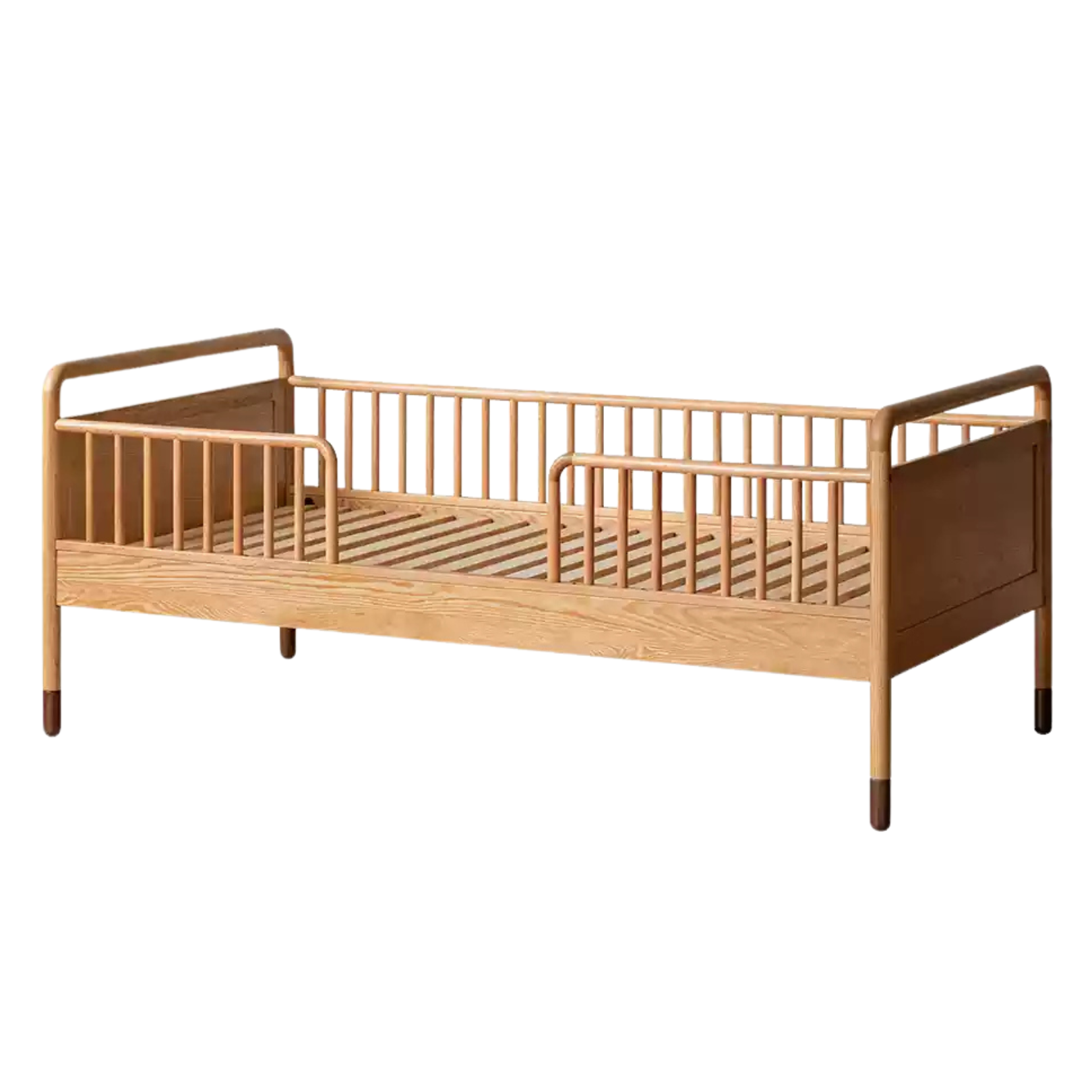 Oak Solid Wood Multi-functional Toddler Bed
