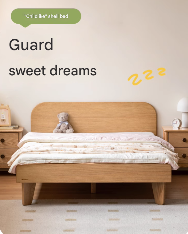 Oak solid wood Kids bed<