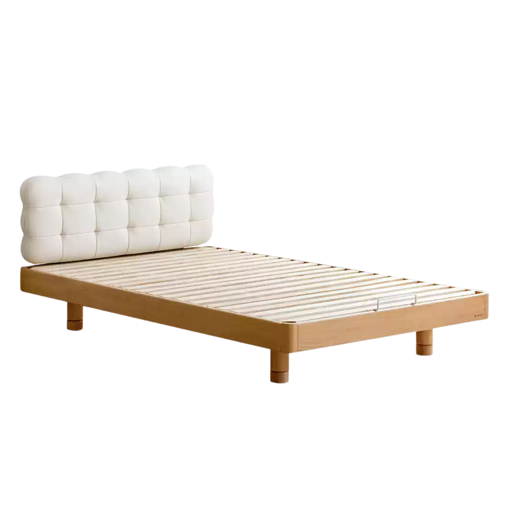 Beech Solid Wood Children's Splicing platform bed, headboard-free bed