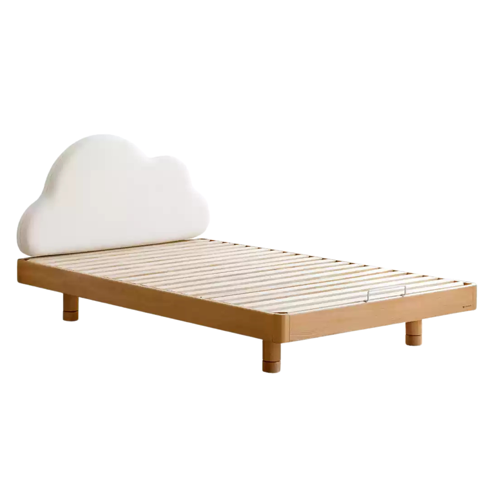 Beech Solid Wood Children's Splicing platform bed, headboard-free bed