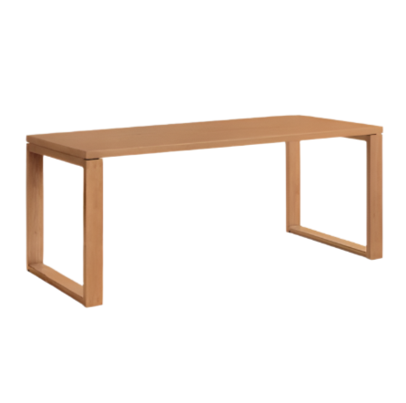 Beech, Oak Solid Wood Large Dining Table
