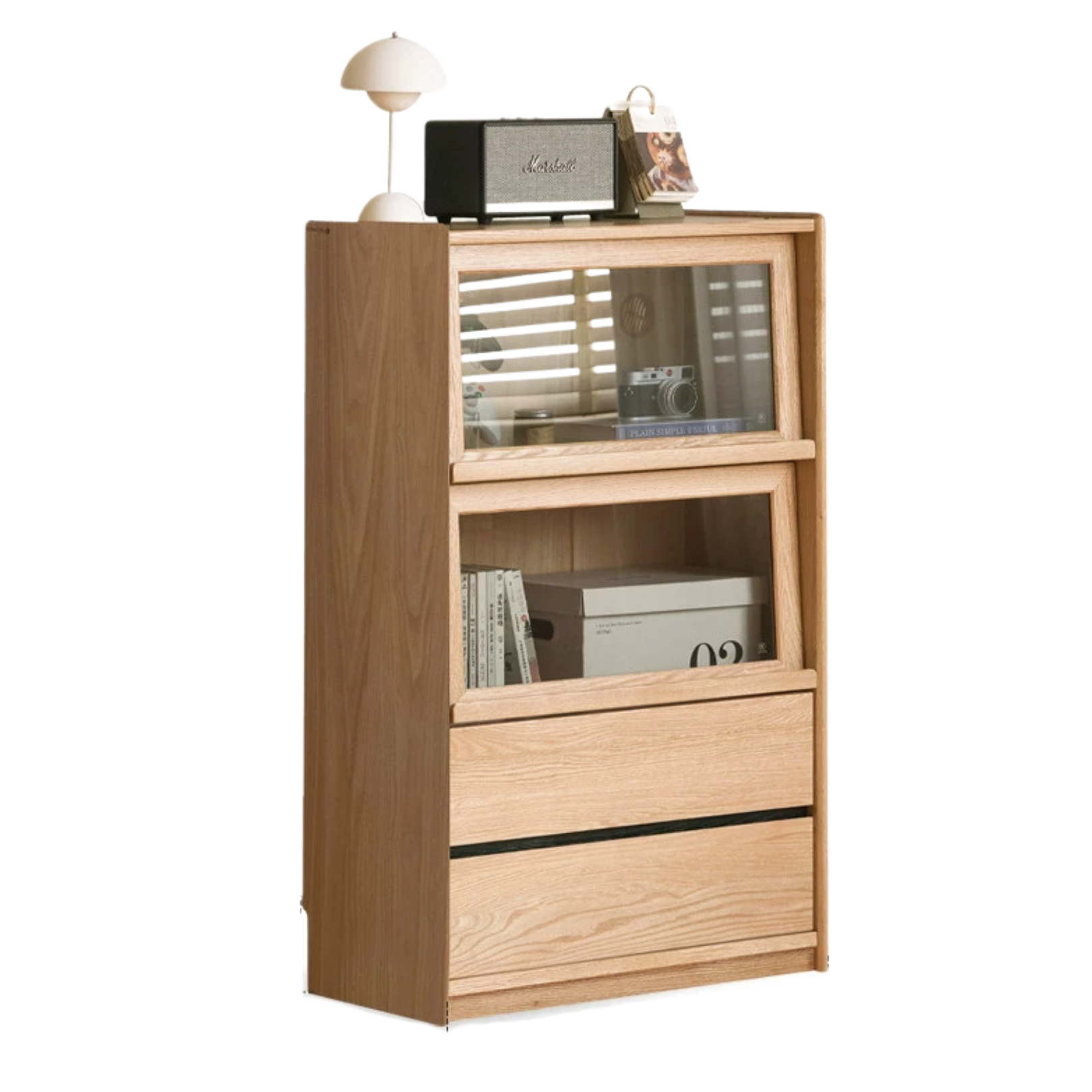 Cherry Wood FAS Grade Office Desk with Drawers