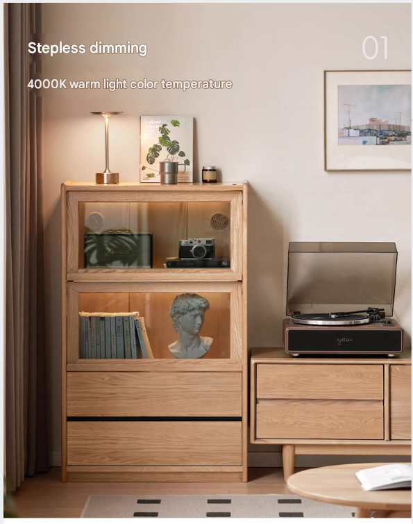 Cherry Wood FAS Grade Office Desk with Drawers