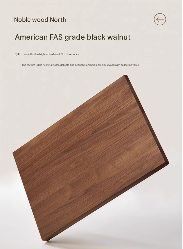 Black Walnut Solid Wood Bed New Chinese Retro