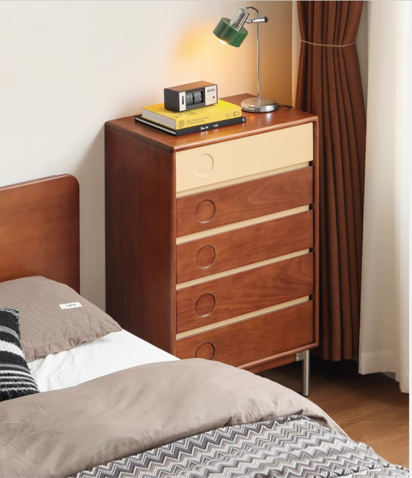 Tulipwood , Cherry Solid Wood Antique Style Drawer