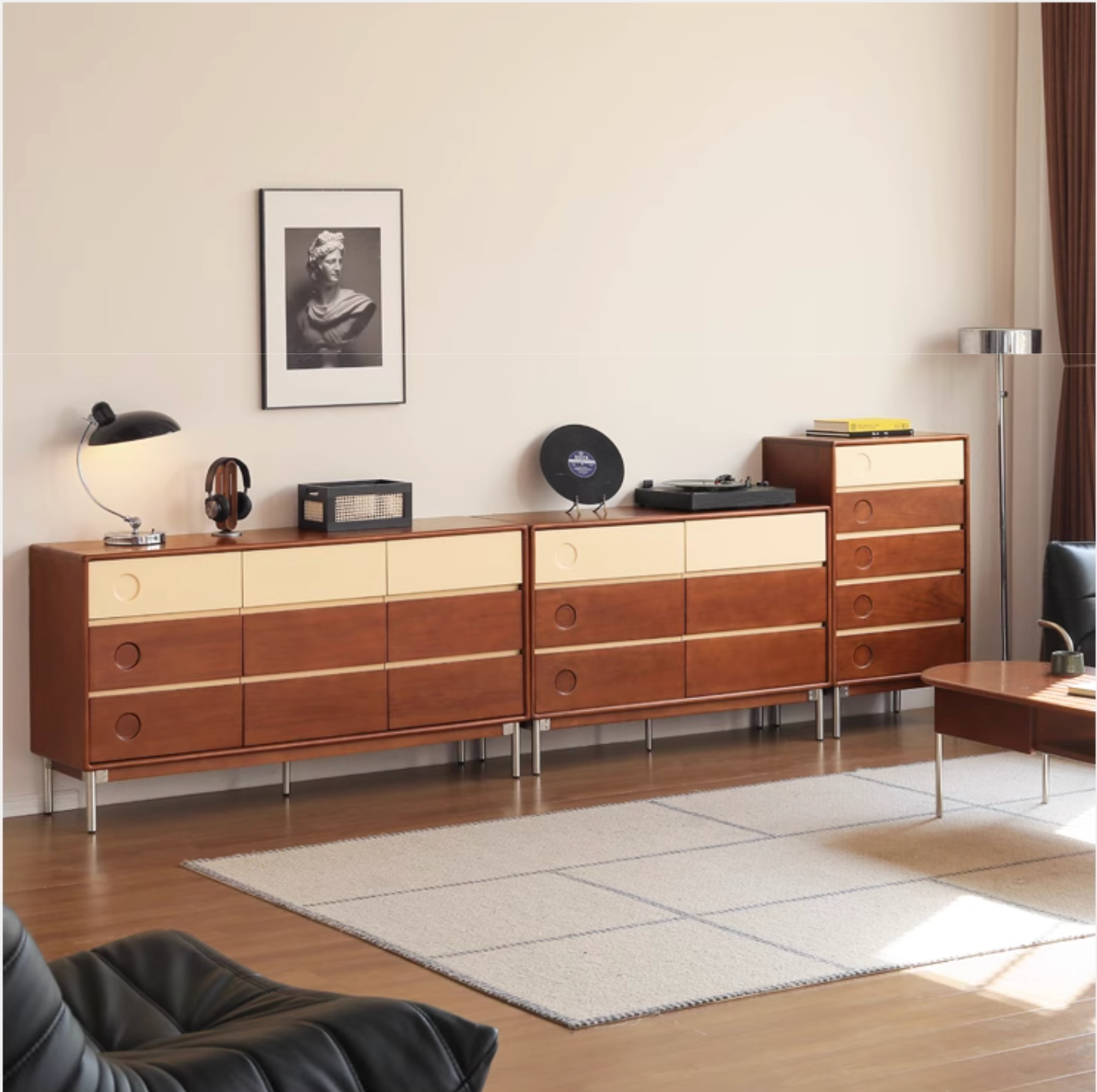 Tulipwood , Cherry Solid Wood Antique Style Drawer