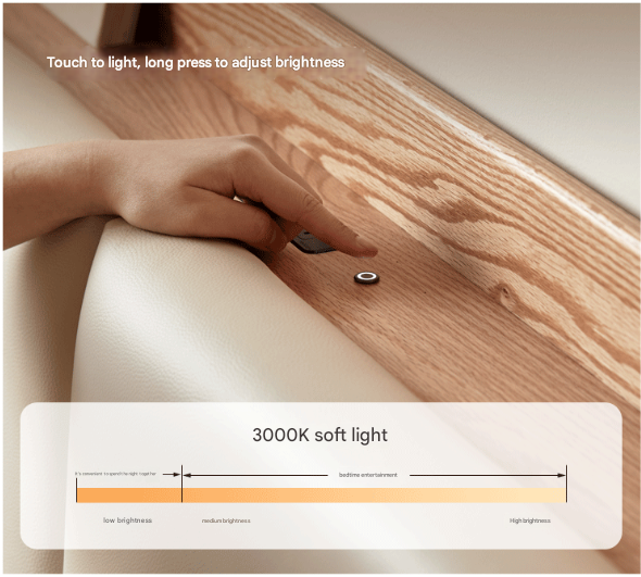 Oak Solid Wood Box Bed Storage Technology Cloth