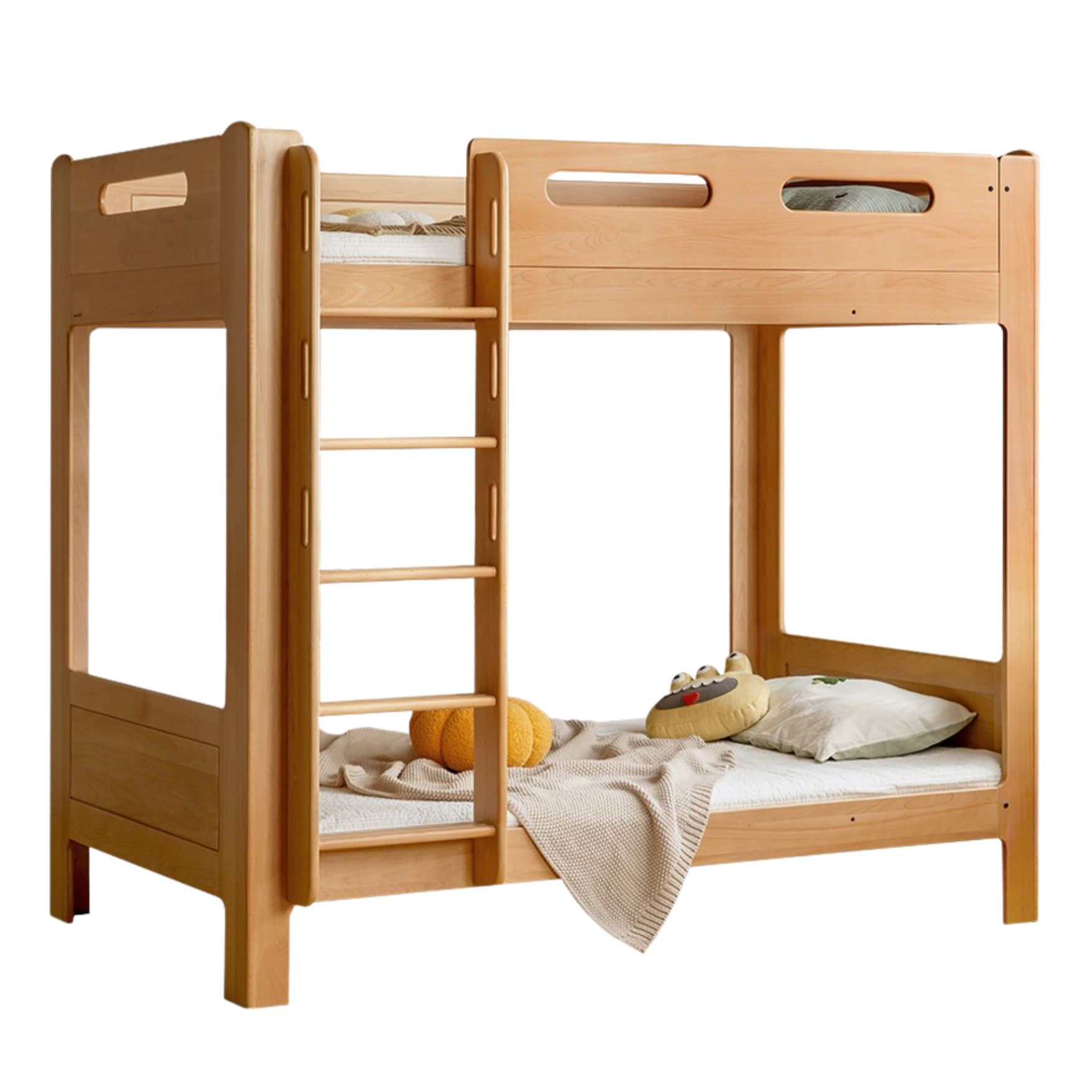 Beech, Rubberwood solid wood Bunk Bed.