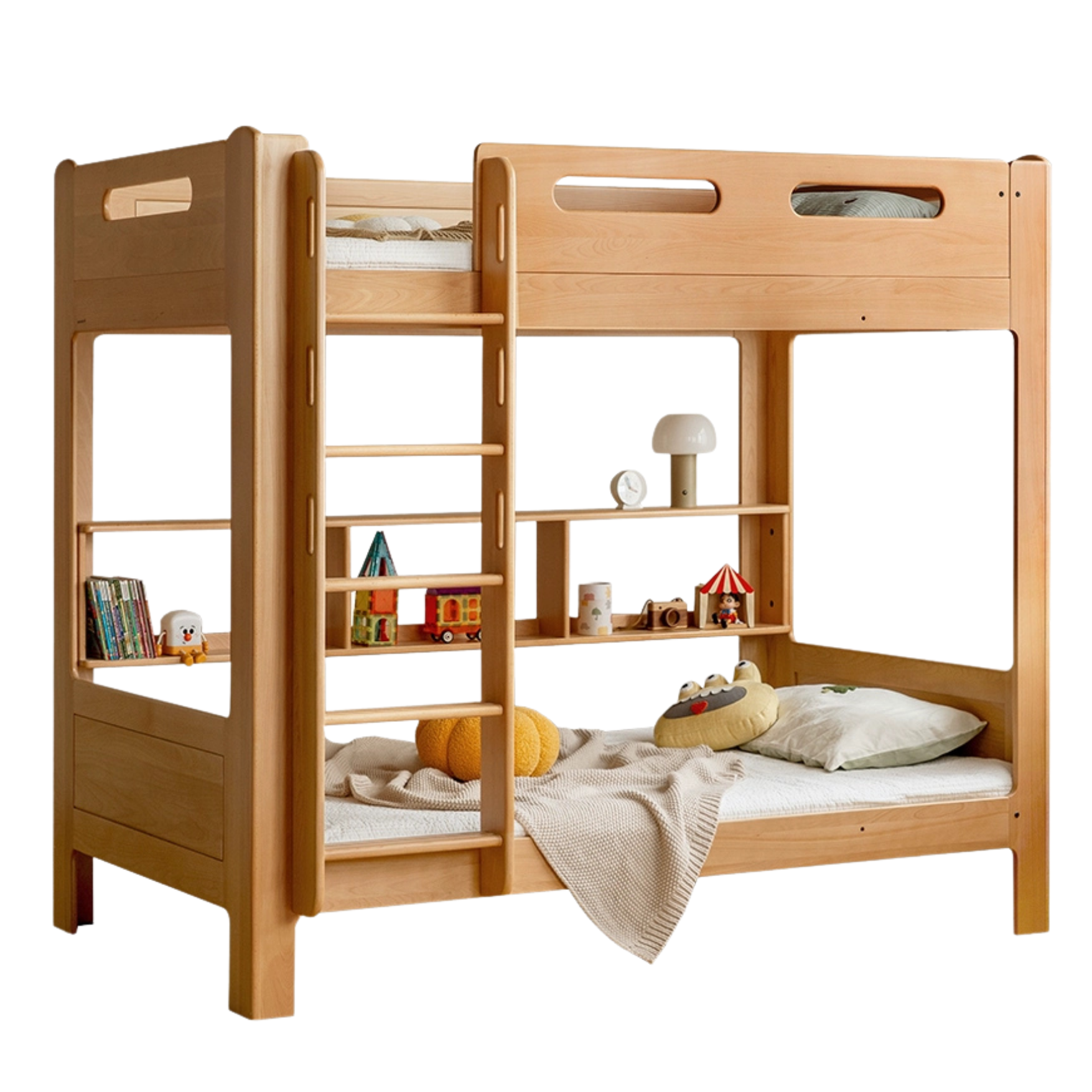 Beech, Rubberwood solid wood Bunk Bed.