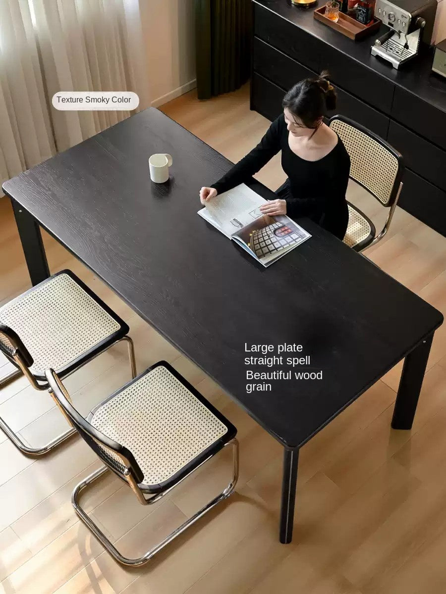 Ash, Oak Solid Wood Large Dining Table