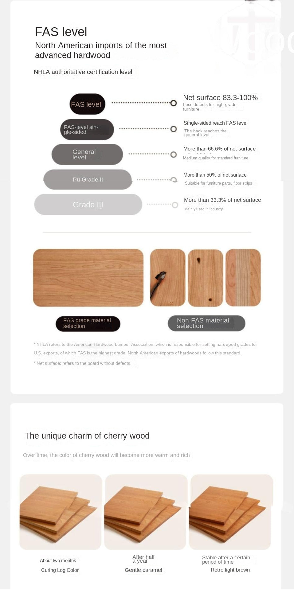 Cherry Solid Wood office Desk Large Size.