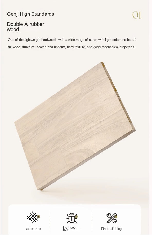 Solid Rubberwood Cabinet French Retro Cream Style Drawers.