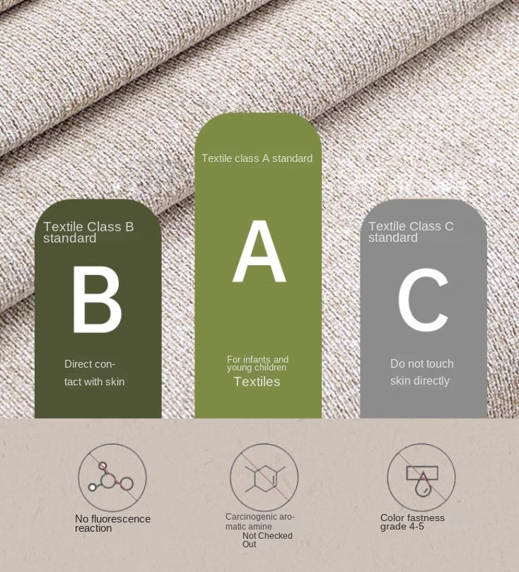 Ash Solid Wood Modern Square Dressing Stool