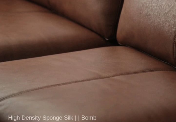 Genuine Leather Sofa Living Room American Retro Sofa