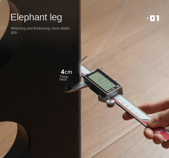 Ash, Oak Solid Wood Medieval Style Rock Plate Retro Dining Table