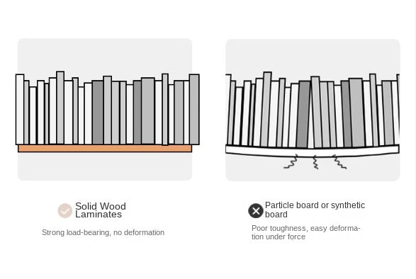 Black Walnut, Oak Solid Wood Corner Storage Bookshelf.