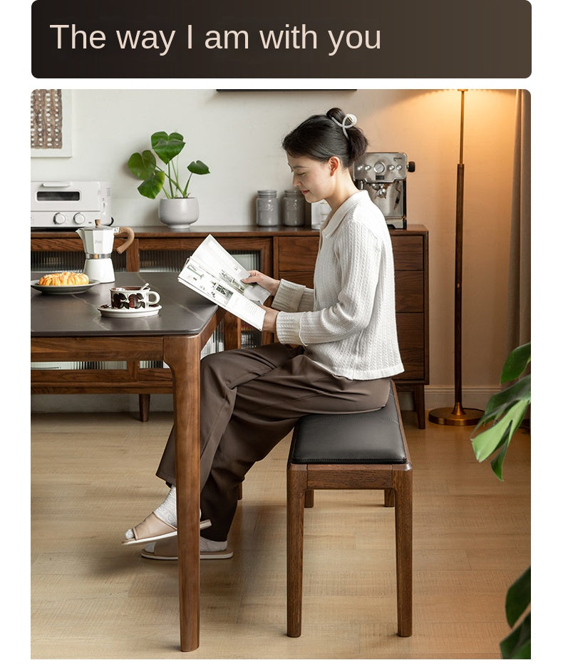 Oak Solid Wood Nordic Soft Pack Long Bench