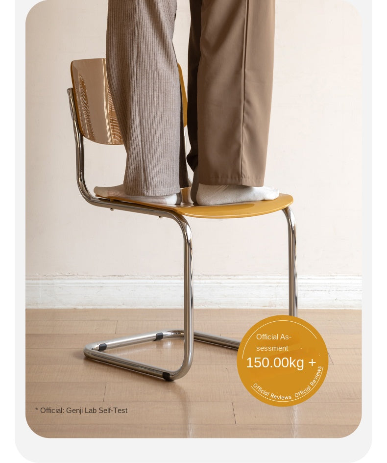 Set 2 pcs Suspended Bow Modern Dining Chair