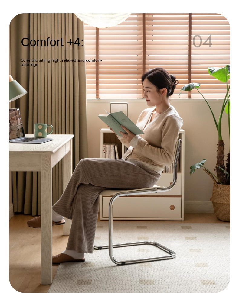 Set 2 pcs Suspended Bow Modern Dining Chair