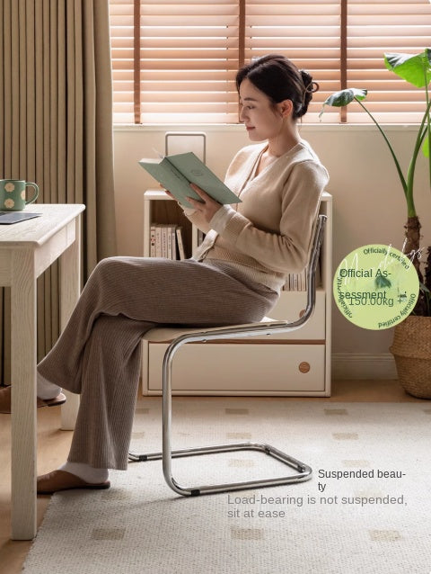 Set 2 pcs Suspended Bow Modern Dining Chair