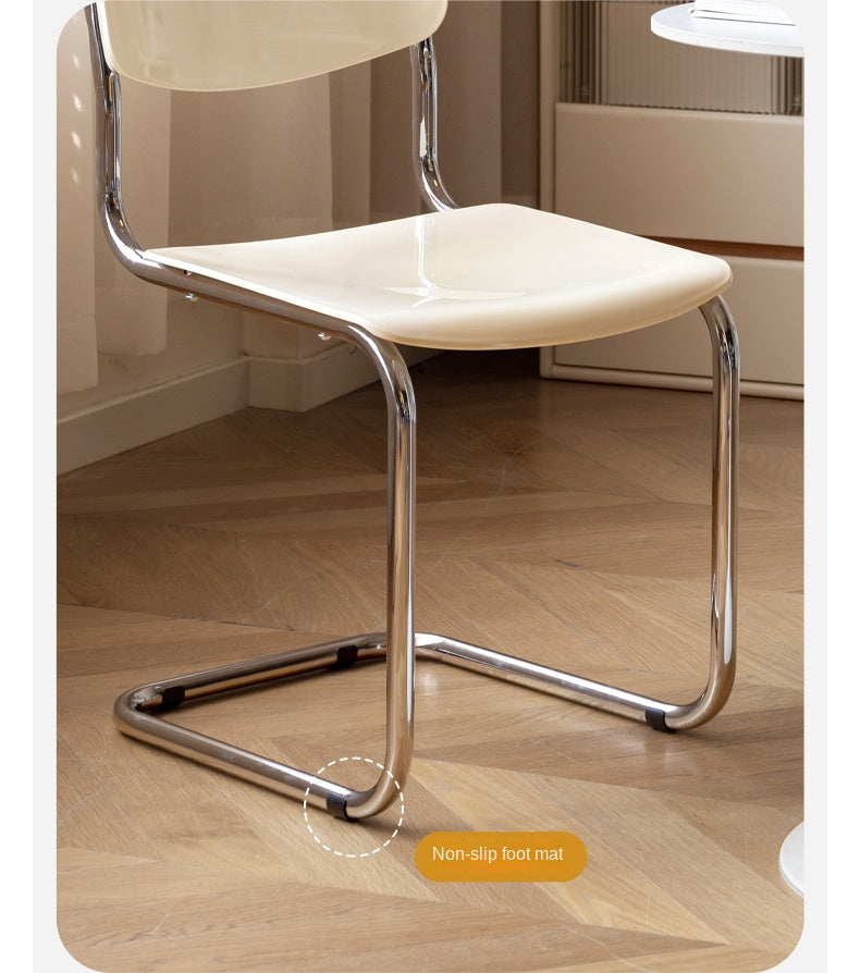 Set 2 pcs Suspended Bow Modern Dining Chair