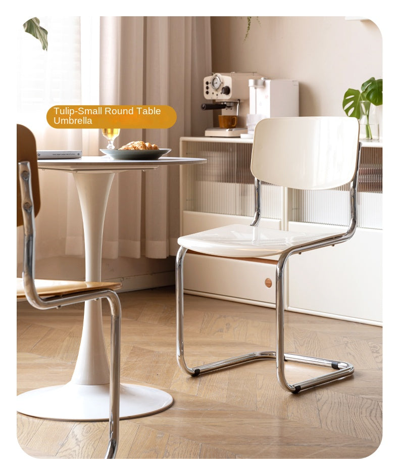 Set 2 pcs Suspended Bow Modern Dining Chair