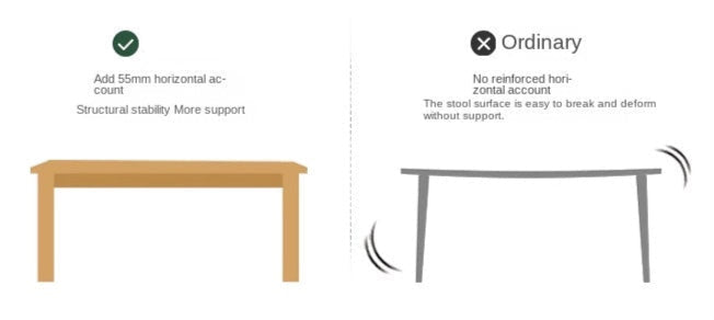 Oak Solid Wood Modern Long Bench