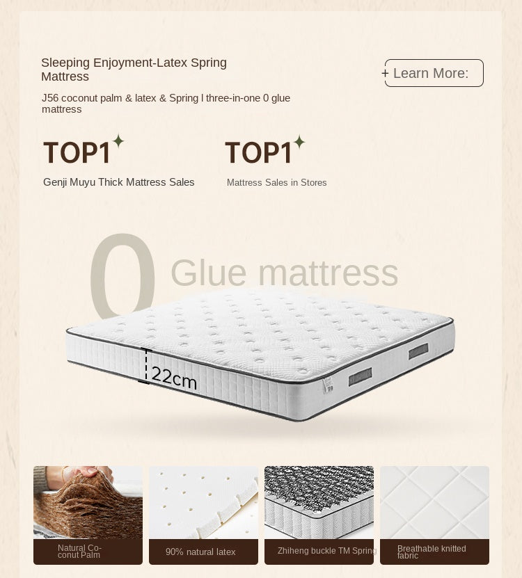 Black Walnut Solid Wood American Large Board Vintage Double Bed