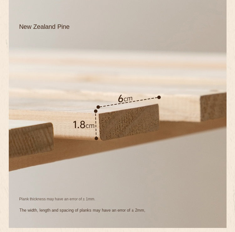 Black Walnut Solid Wood American Large Board Vintage Double Bed