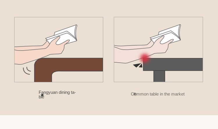 Ash, Black Walnut Rectangular Dining Table