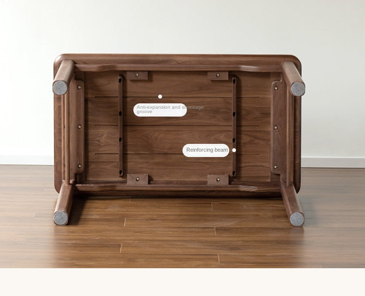 Ash, Black Walnut Rectangular Dining Table