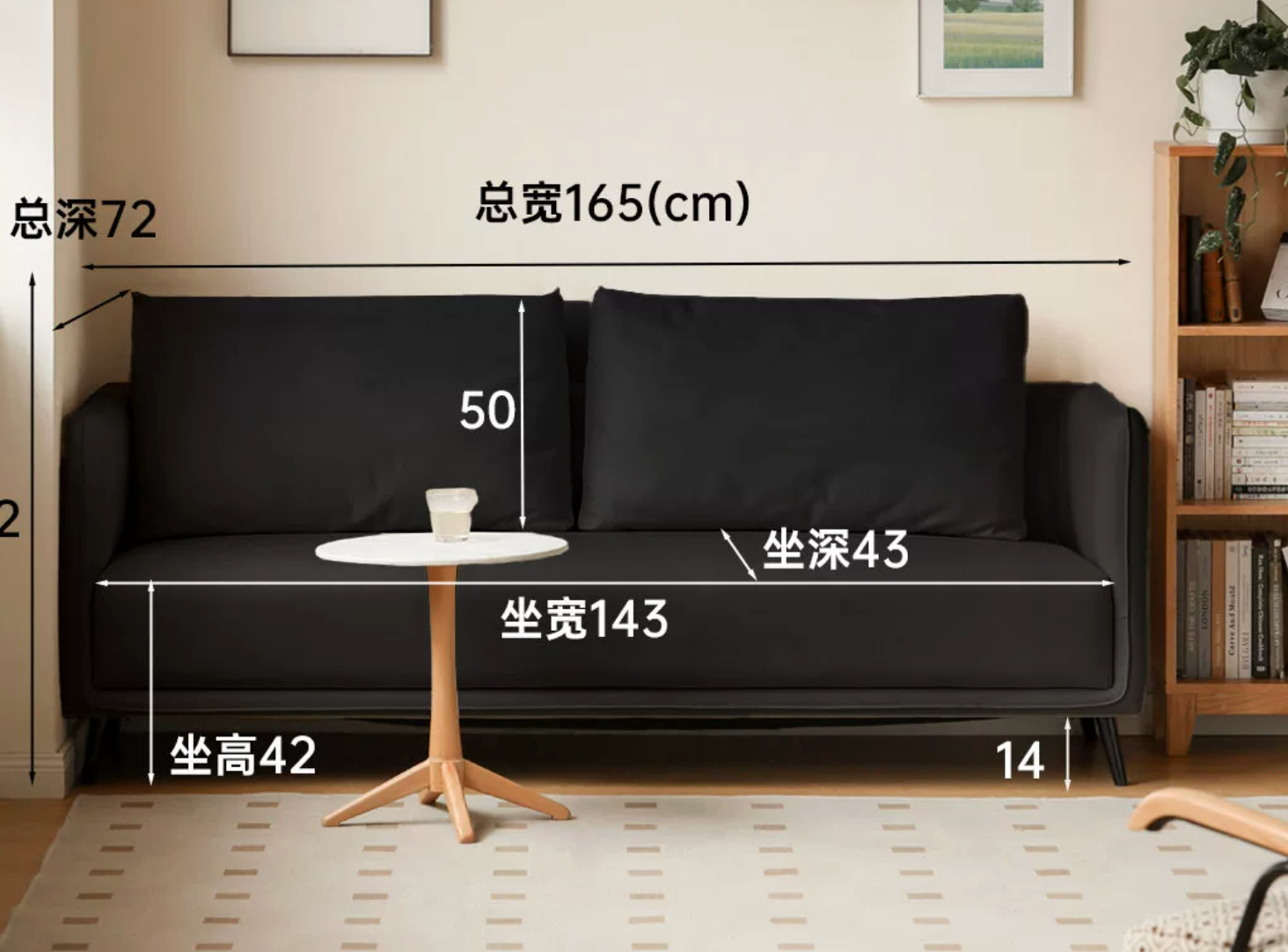 Genuine Leather, eco-leather ultra-slim modern design sofa