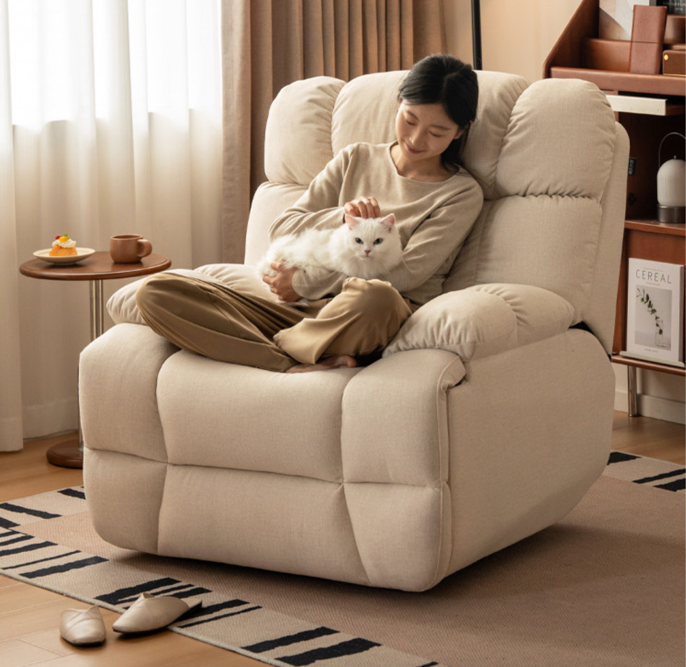 Oversized Plush Recliner Chair