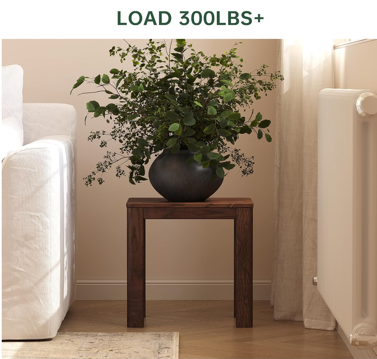 Oak Solid Wood Nordic Square Stool
