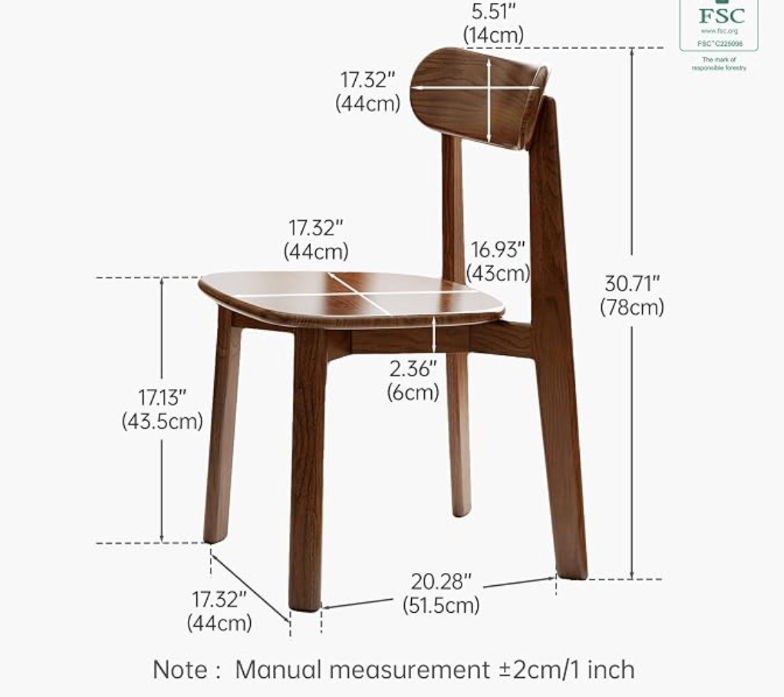 Ash Solid Wood Round Dining Table with Arched Hollow Pedestal Base