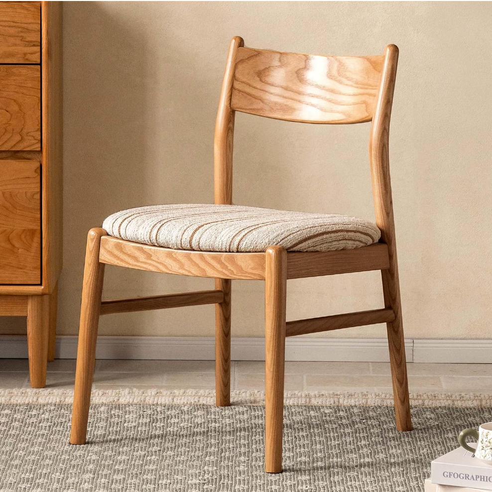 Set Ash Solid Wood Dining Chair