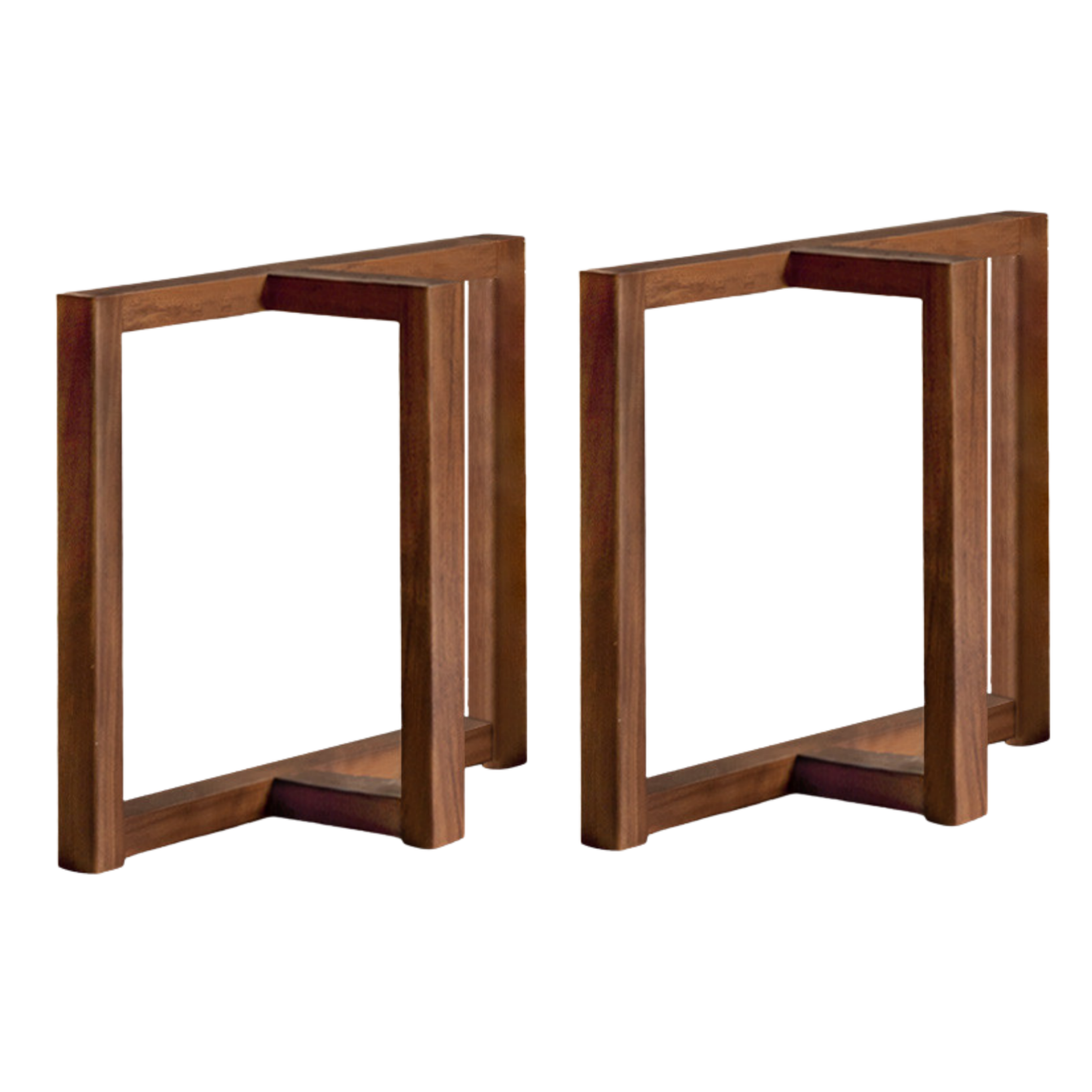 Black Walnut, South American Walnut, Ash Solid Wood, Metal, Acrylic Table Legs