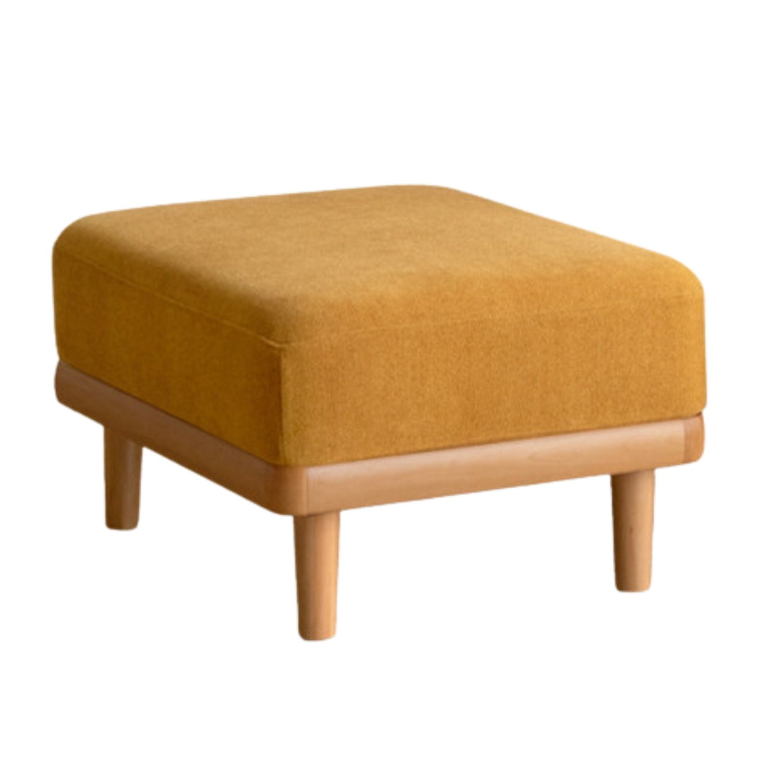 Beech Solid Wood Fabric Sofa Free Combination