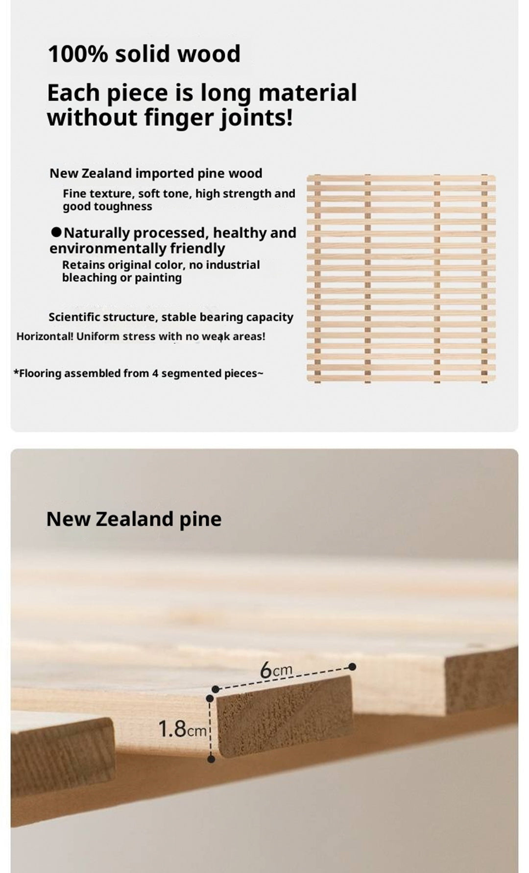 Black Walnut, Sandalwood,Oak Bed with High Headboard