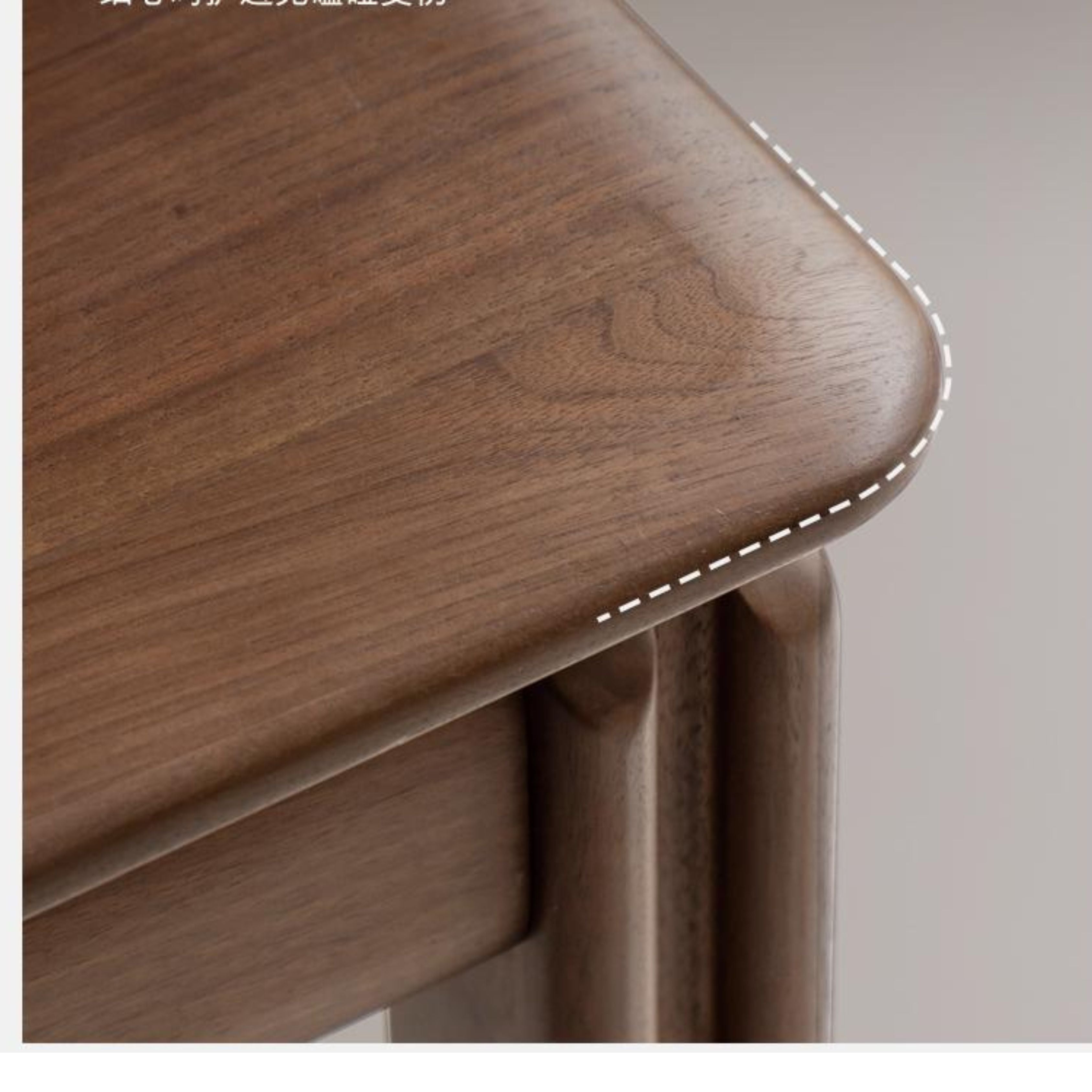 Oak Solid Wood Light Luxury Dining Table