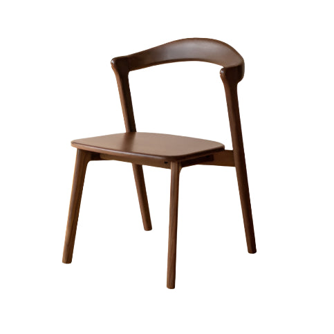 Black Walnut, Ash Solid Wood Dining Chair