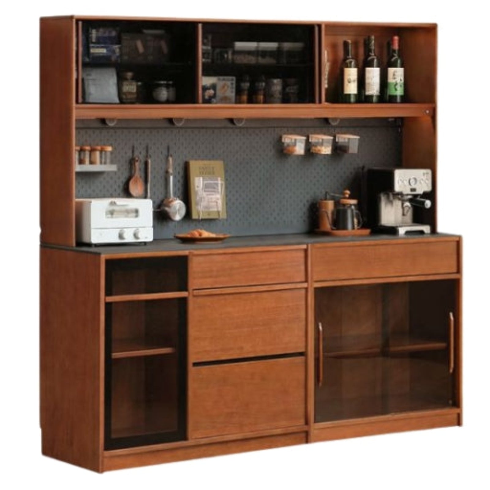 Poplar Solid Wood Medieval Sideboards.