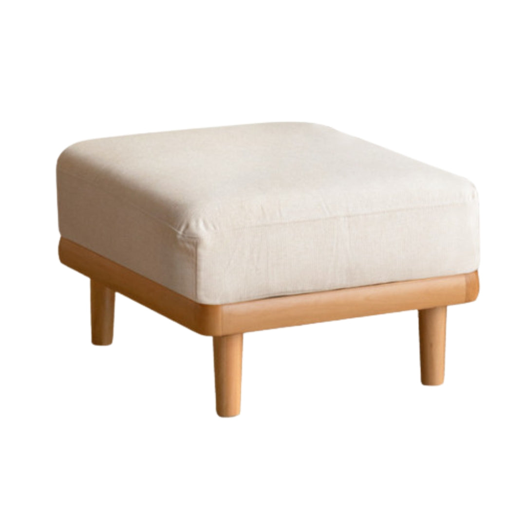 Beech Solid Wood Fabric Sofa Free Combination