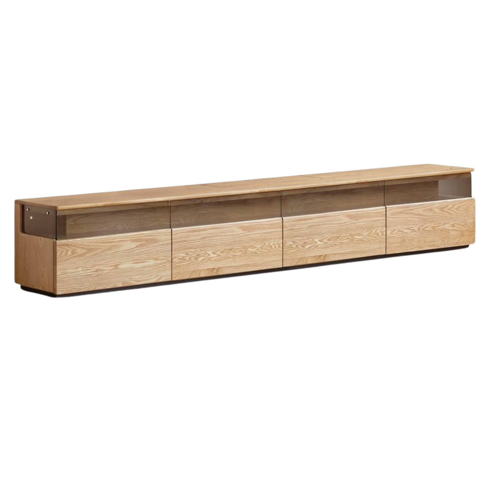 Ash Solid Wood Modern TV Cabinet
