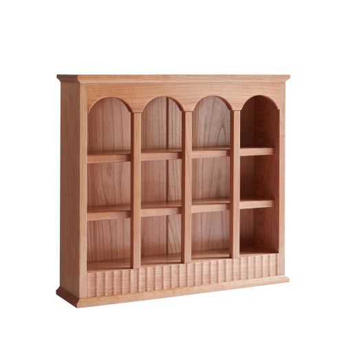Cherry Solid Wood Kitchen Storage Rack Table Cup Holder